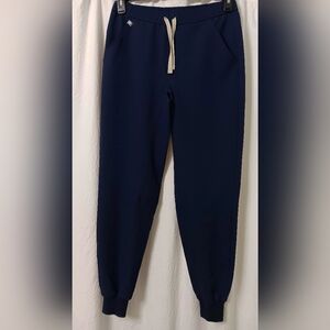 EUC FIGS Zamora High Waisted Jogger in Navy, size XS